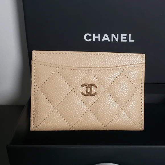Chanel Beige Clair Classic Cardholder - Picture 3 of 14